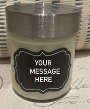 Load image into Gallery viewer, Hand-Written Personal Message Candle