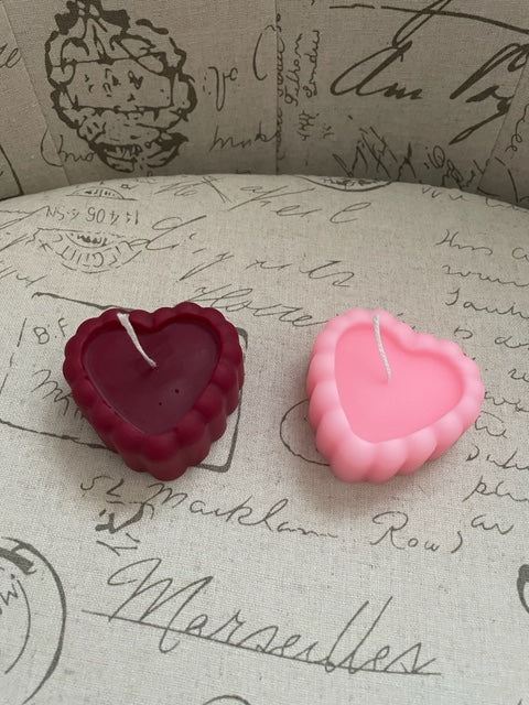 Heart Candles
