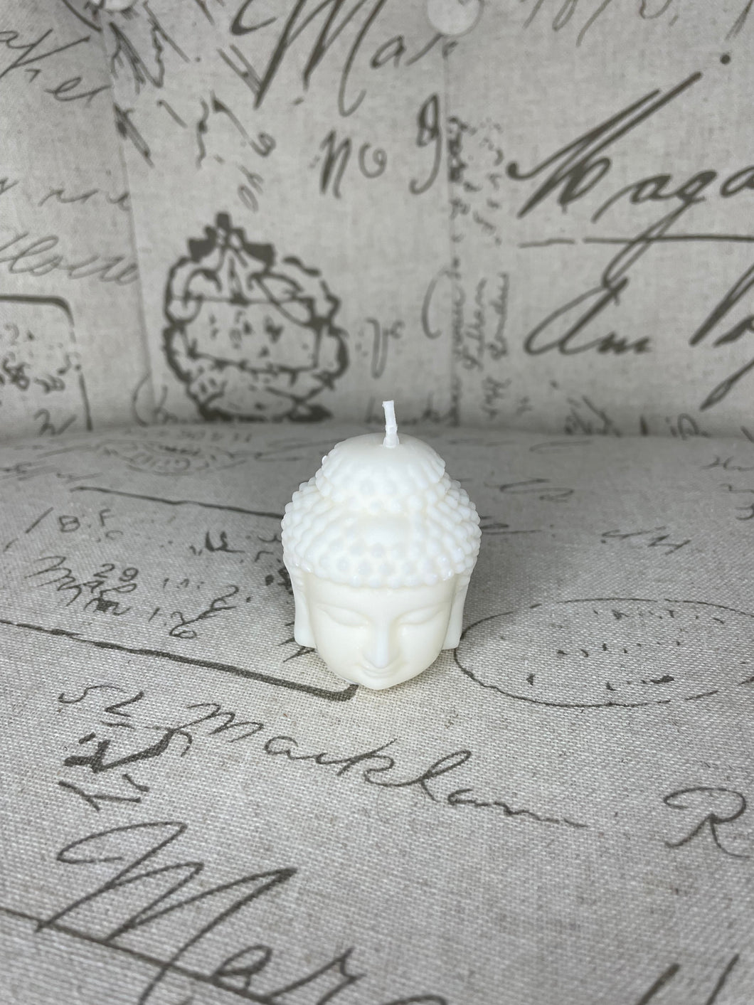 Buddha Head Candle