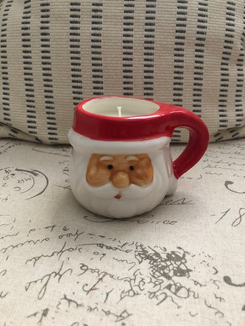Santa Mug Candle